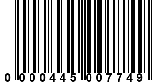 0000445007749