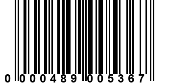 0000489005367