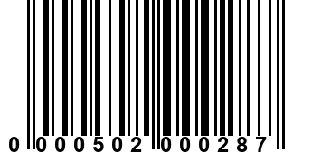 0000502000287