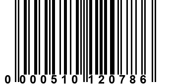 0000510120786