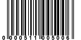 0000511005006