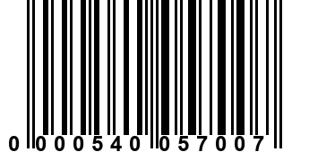 0000540057007