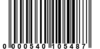 0000540105487