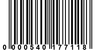 0000540177118