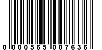 0000565007636