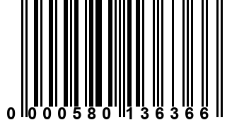 0000580136366