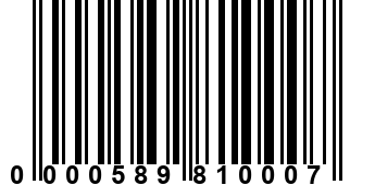 0000589810007