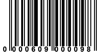 0000609000098