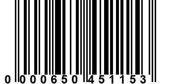 0000650451153