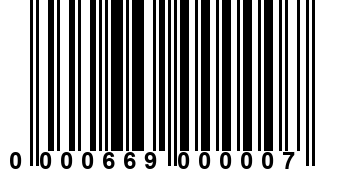 0000669000007