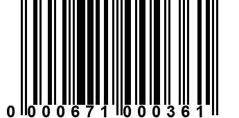 0000671000361