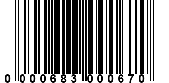 0000683000670