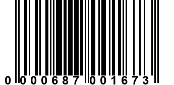 0000687001673