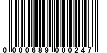 0000689000247