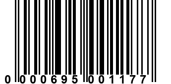 0000695001177