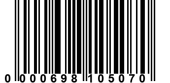 0000698105070