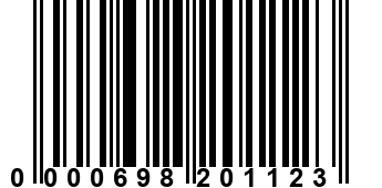 0000698201123