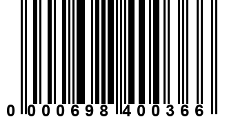 0000698400366