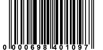 0000698401097