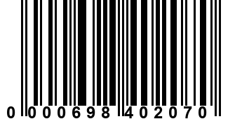 0000698402070