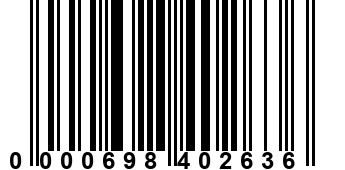 0000698402636