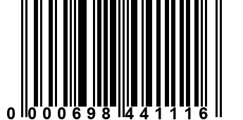 0000698441116