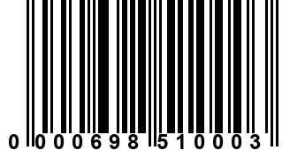 0000698510003