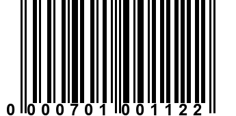 0000701001122