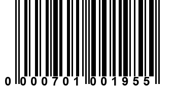 0000701001955