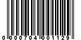 0000704001129