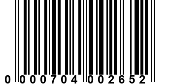 0000704002652