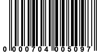 0000704005097