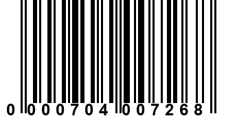 0000704007268