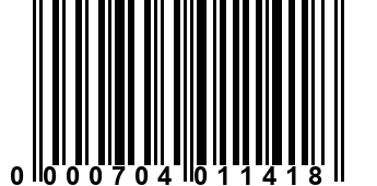 0000704011418