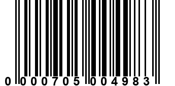 0000705004983