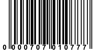 0000707010777