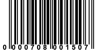 0000708001507