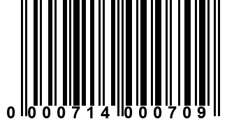 0000714000709