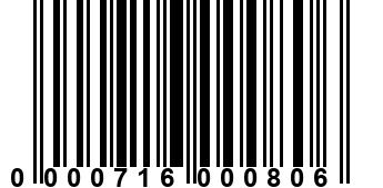 0000716000806