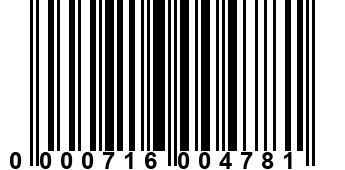 0000716004781