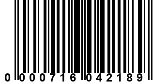 0000716042189