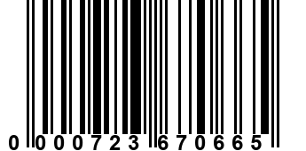 0000723670665