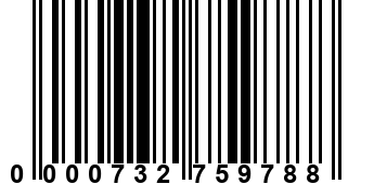 0000732759788