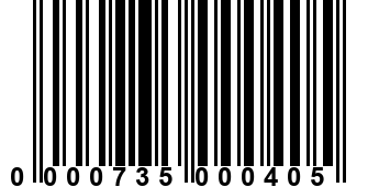 0000735000405