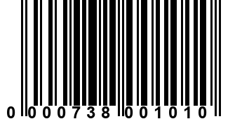 0000738001010