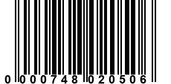 0000748020506