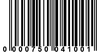 0000750041001