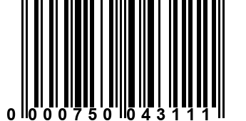 0000750043111