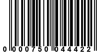 0000750044422