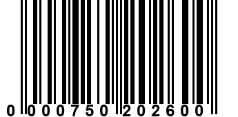 0000750202600